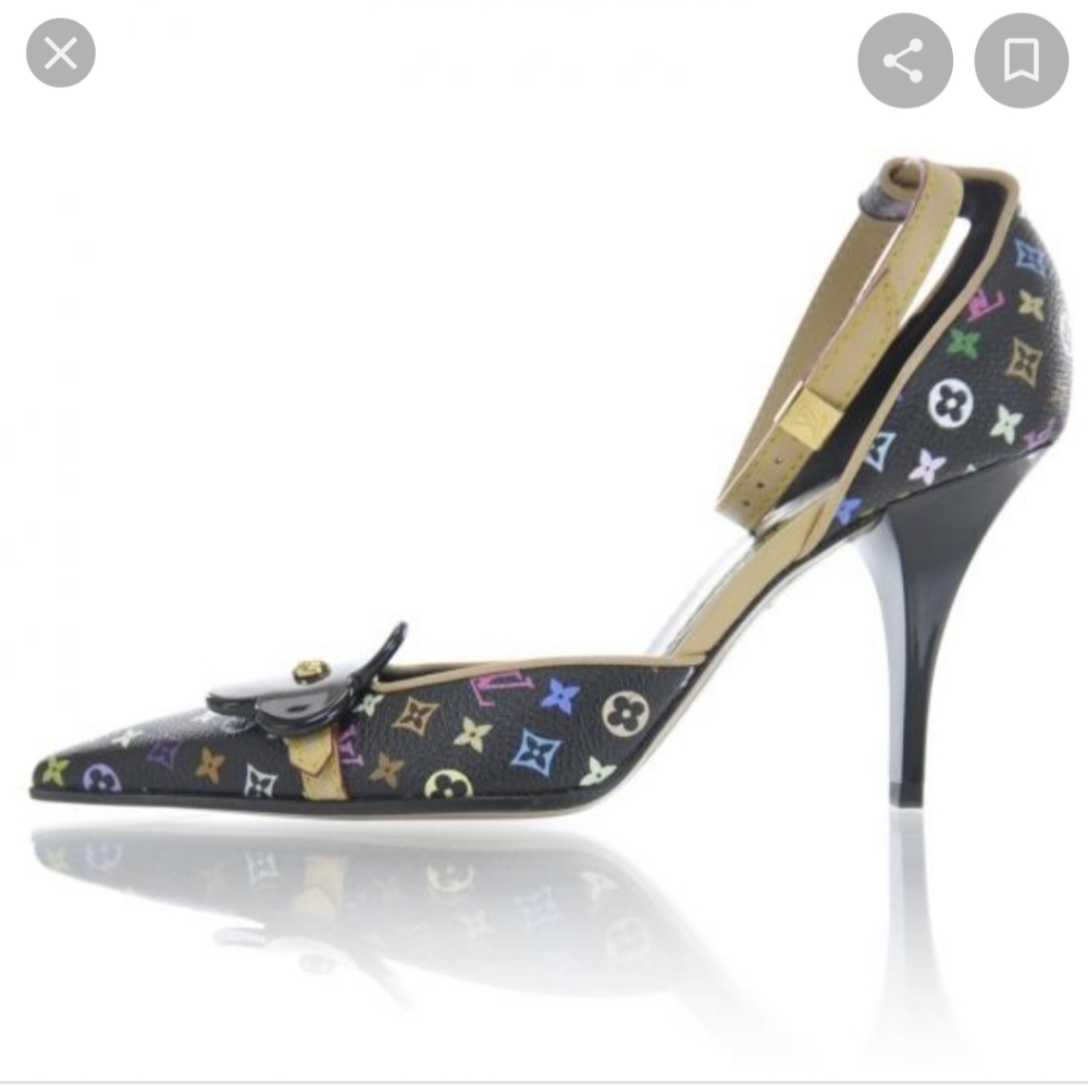 Iso murakami vuitton heel multi size 10, 11, 10.5